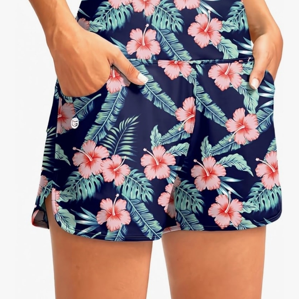 Tropical Floral Women's Bikini Bottom